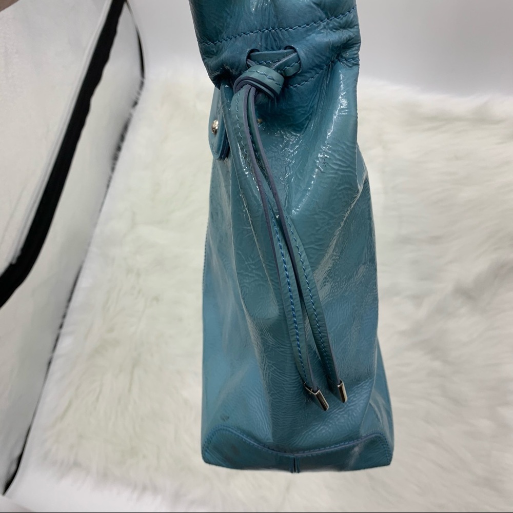 Tod's Vertical Restyled D-Bag Patent Leather Purse - Picture 14 of 16